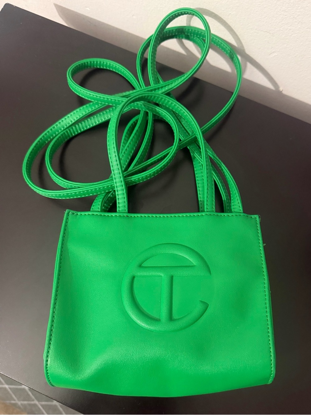 Greenscreen small shopping Telfar bag